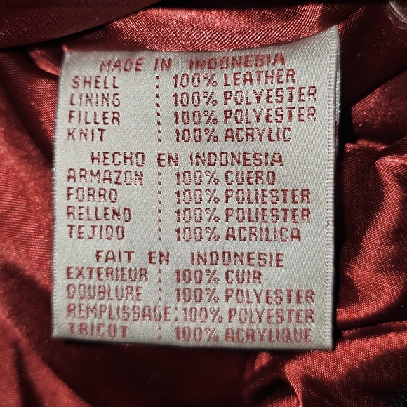 S.F. 49ers XL 100% Leather Jacket - Picture 4 of 4